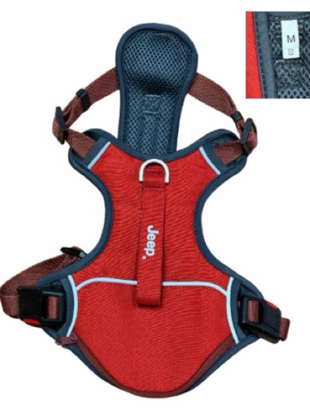 Jeep Dog Harness with Reflective Trim